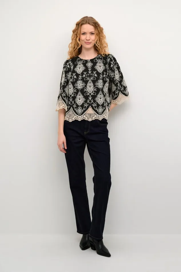 CULTURE Blouses CUcreate Blouse With Embroidery 8211 Women
