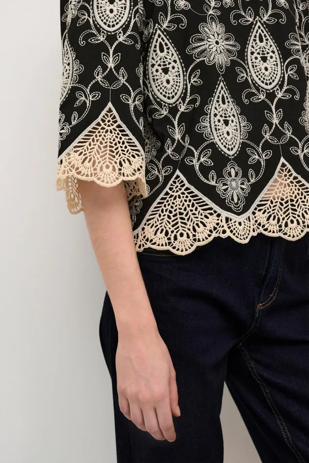 CULTURE Blouses CUcreate Blouse With Embroidery 8211 Women