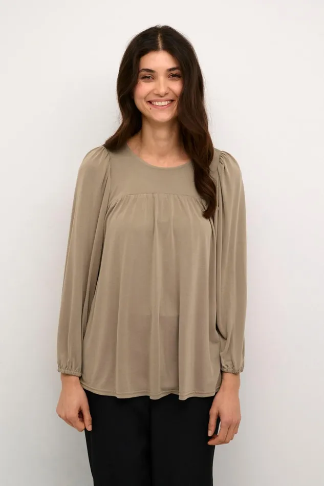 CULTURE Blouses CUdeborah Blouse Timber Wolf 8211 Women