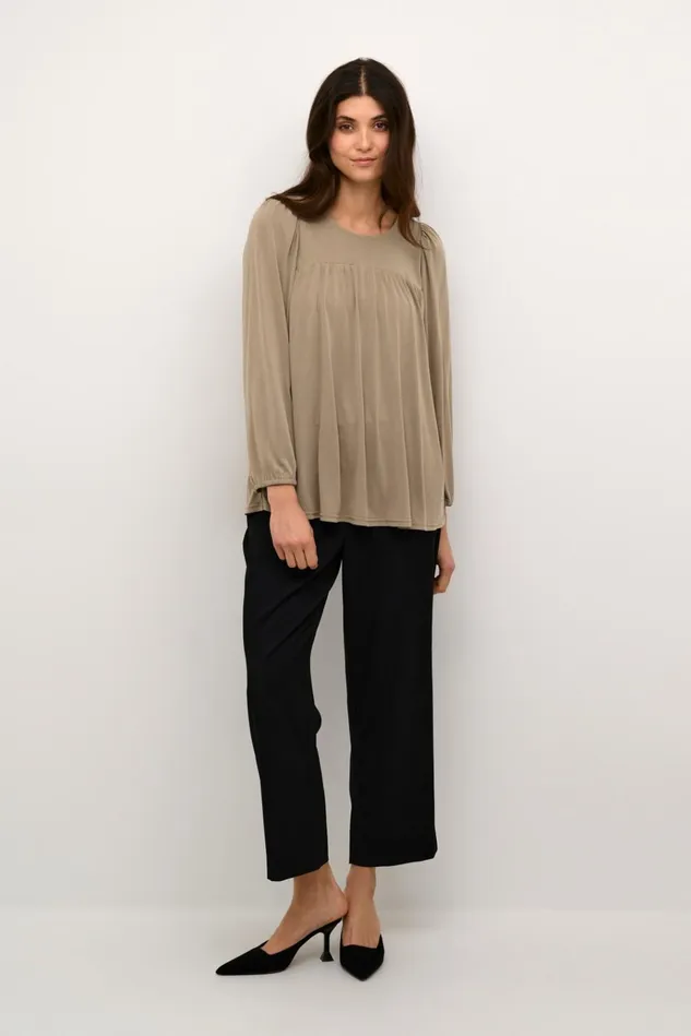 CULTURE Blouses CUdeborah Blouse Timber Wolf 8211 Women