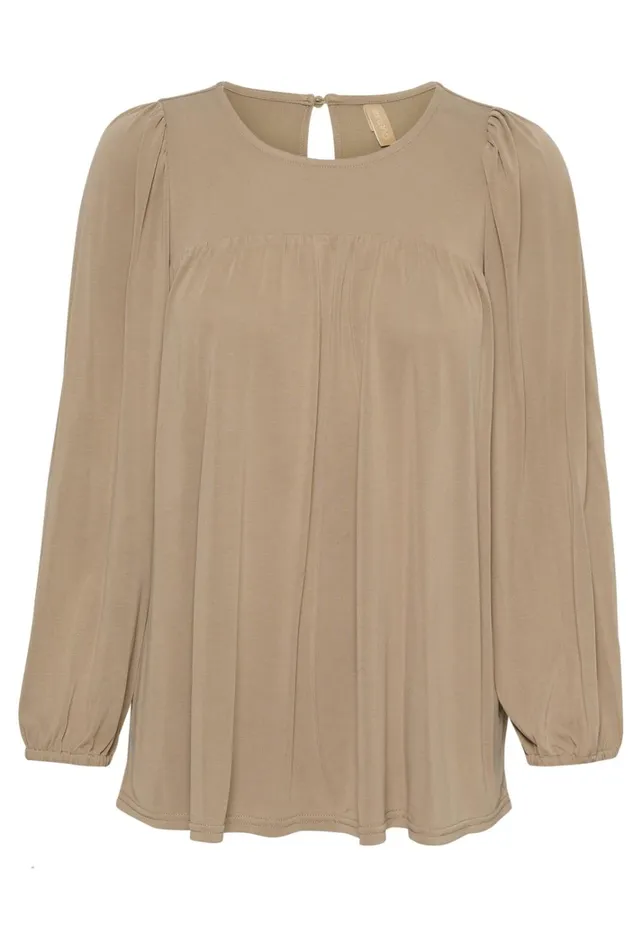 CULTURE Blouses CUdeborah Blouse Timber Wolf 8211 Women