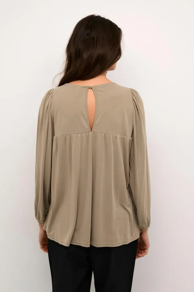 CULTURE Blouses CUdeborah Blouse Timber Wolf 8211 Women