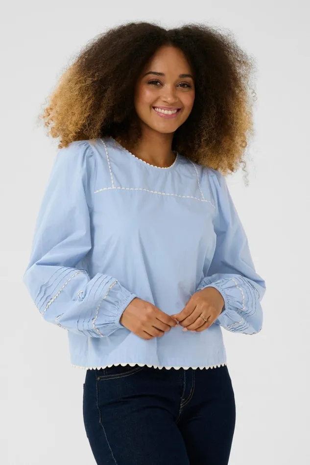 CULTURE Blouses CUmaldi Blouse Forever Blue 8211 Women