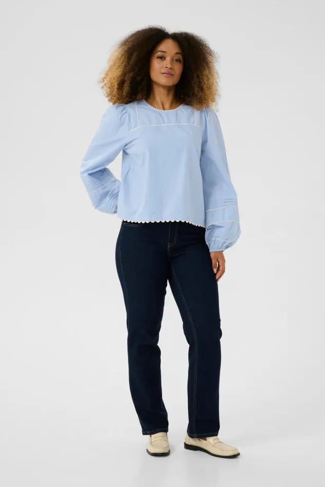 CULTURE Blouses CUmaldi Blouse Forever Blue 8211 Women