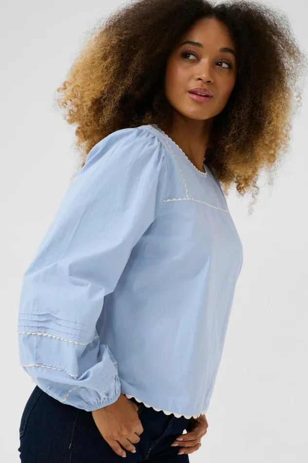 CULTURE Blouses CUmaldi Blouse Forever Blue 8211 Women