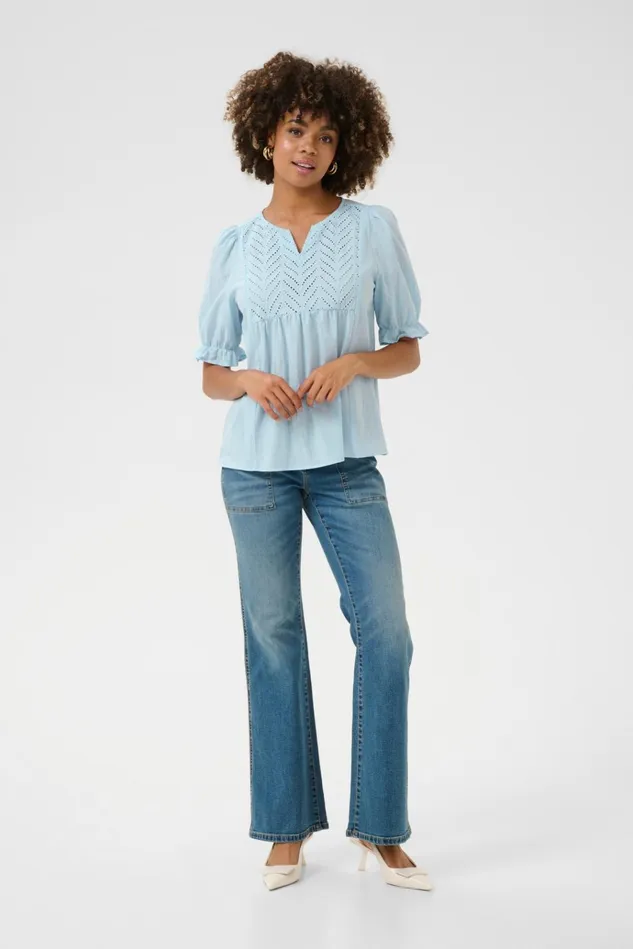 CULTURE Blouses CUmuxi Blouse Cashmere Blue 8211 Women