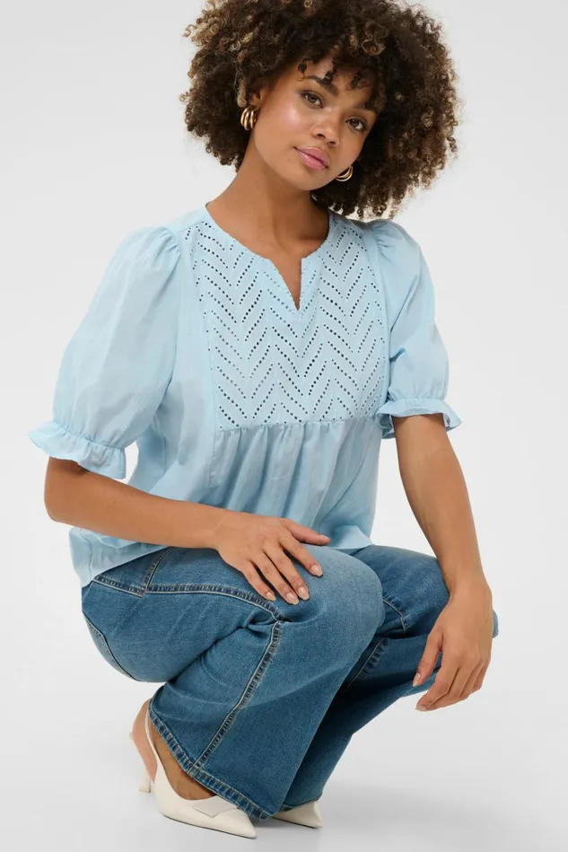 CULTURE Blouses CUmuxi Blouse Cashmere Blue 8211 Women