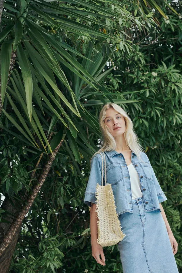 CULTURE Denim Styles CUami Denim Jacket Light Blue Wash 8211 Women