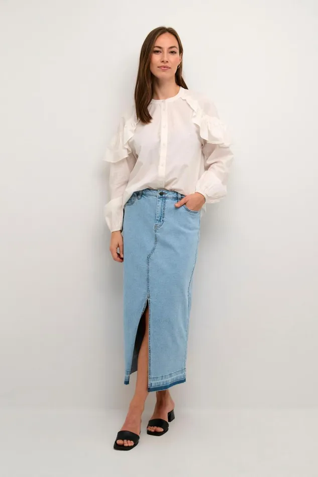 CULTURE Denim Styles CUami Denim Jacket Light Blue Wash 8211 Women