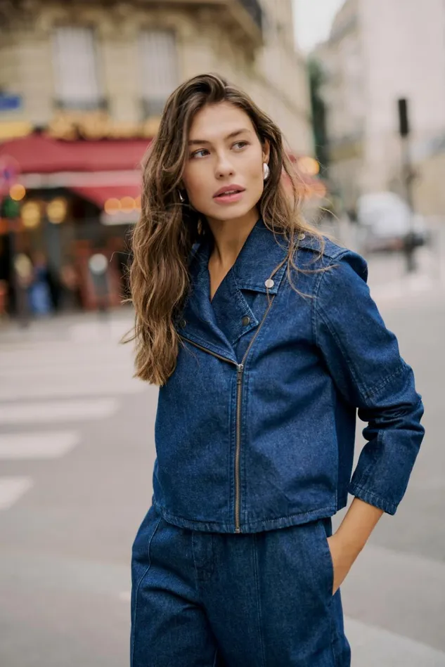 CULTURE Denim Styles CUbink Denim Jacket 8211 Women