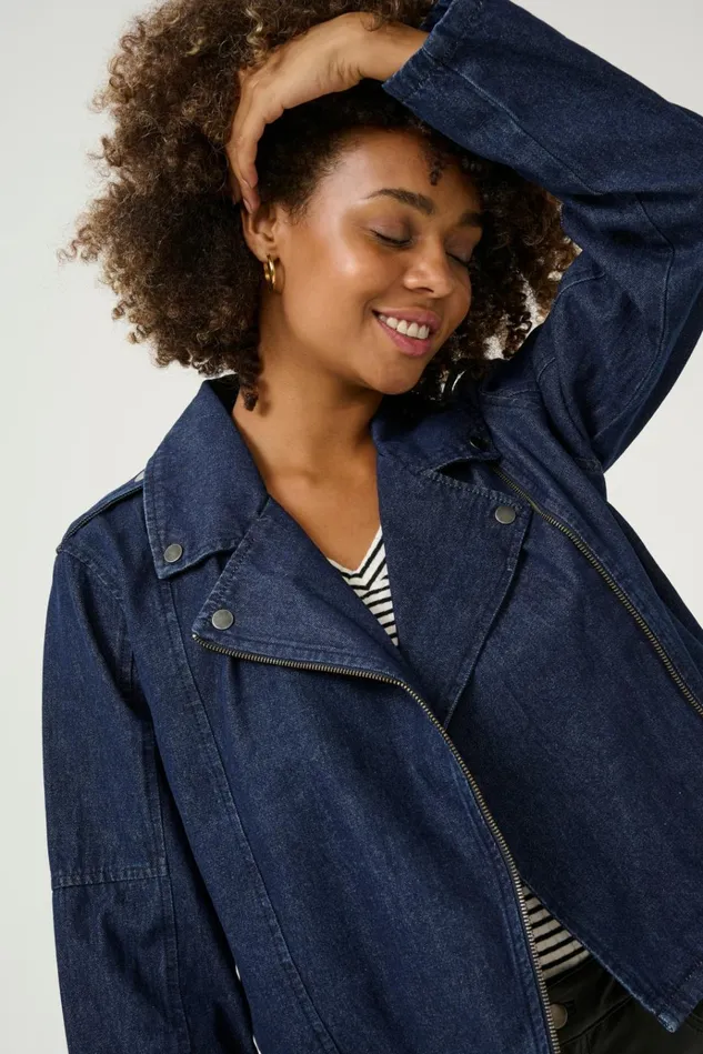CULTURE Denim Styles CUbink Denim Jacket 8211 Women