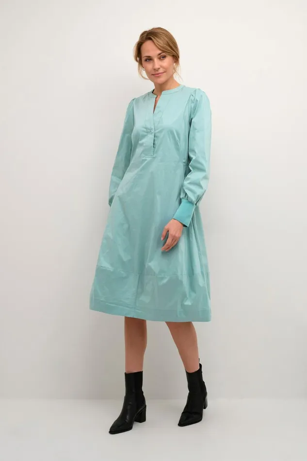 CULTURE Dresses CUantoinett Dress Green Milieu 8211 Women