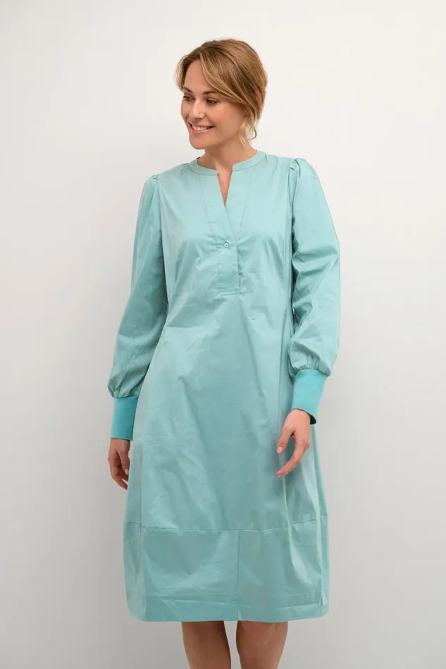 CULTURE Dresses CUantoinett Dress Green Milieu 8211 Women