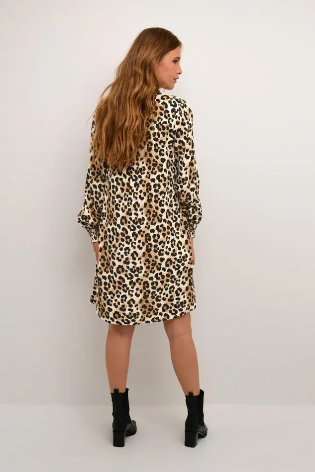 CULTURE Dresses CUatlas Leopard Dress Leopard 8211 Women