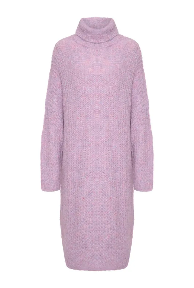 CULTURE Dresses CUbrava Knitted Dress Orchid Melange 8211 Women