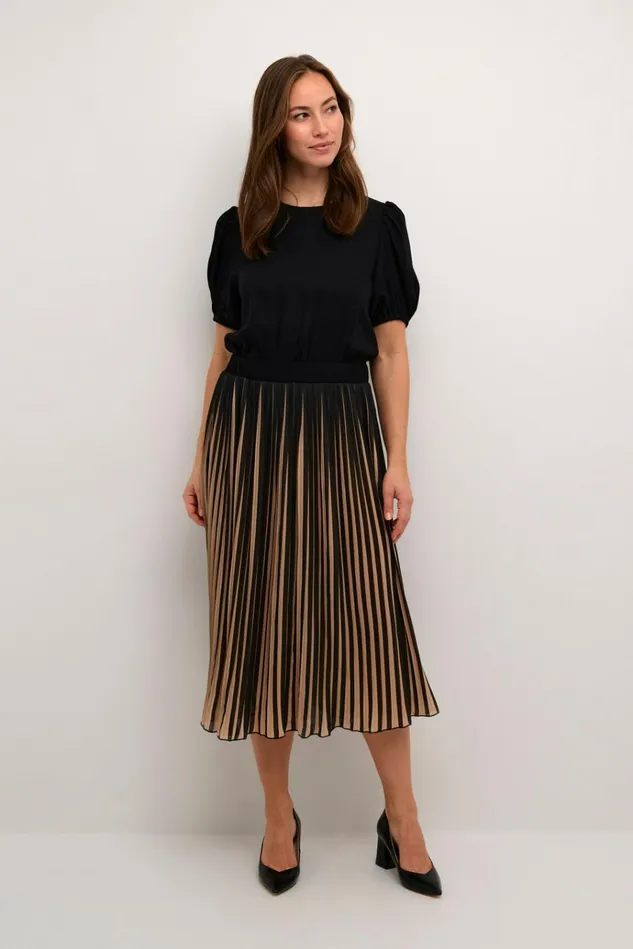 CULTURE Dresses CUcarly Dress With Pleats Black 8211 Women