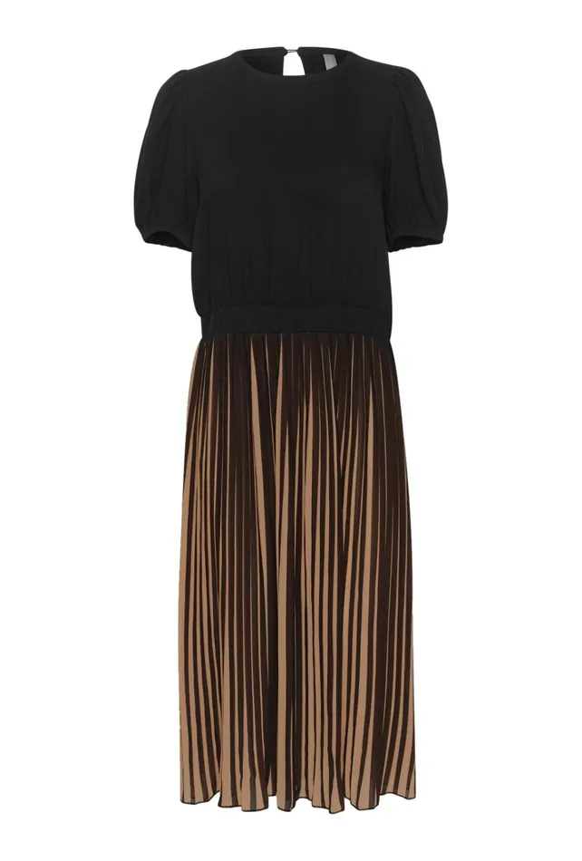 CULTURE Dresses CUcarly Dress With Pleats Black 8211 Women