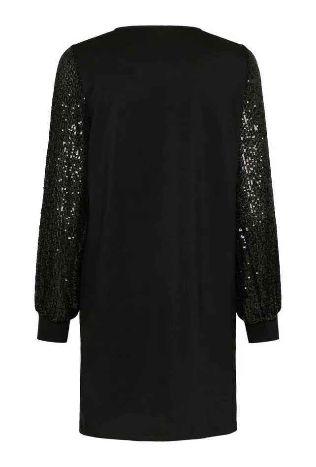 CULTURE Dresses CUchabrina Dress With Sequins Black 8211 Women