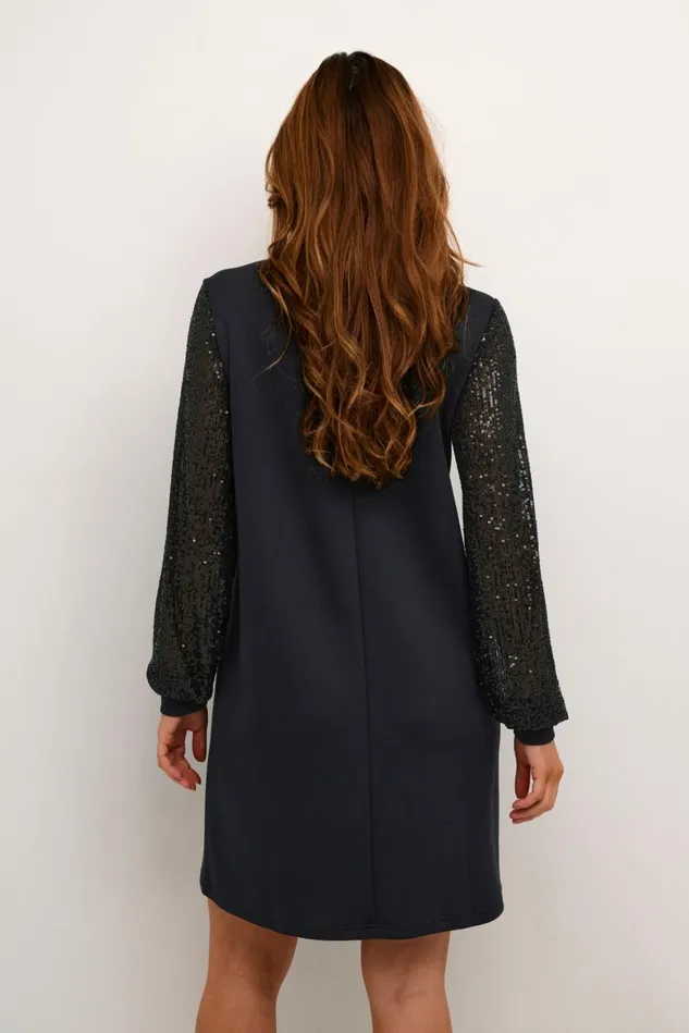 CULTURE Dresses CUchabrina Dress With Sequins Black 8211 Women
