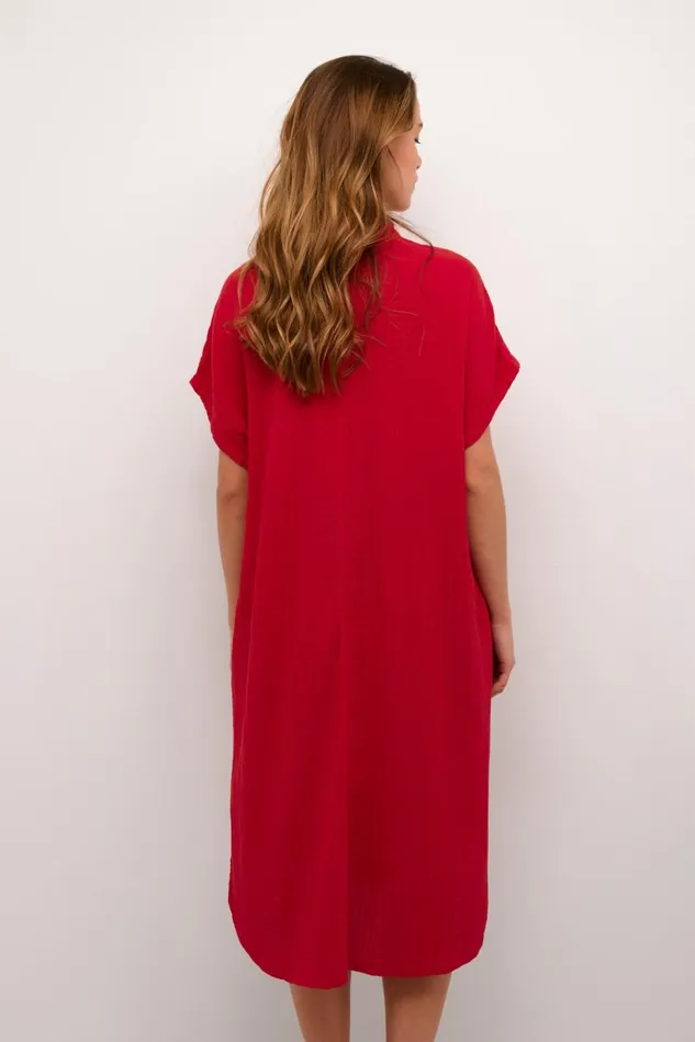 CULTURE Dresses CUelina Dress Racing Red 8211 Women