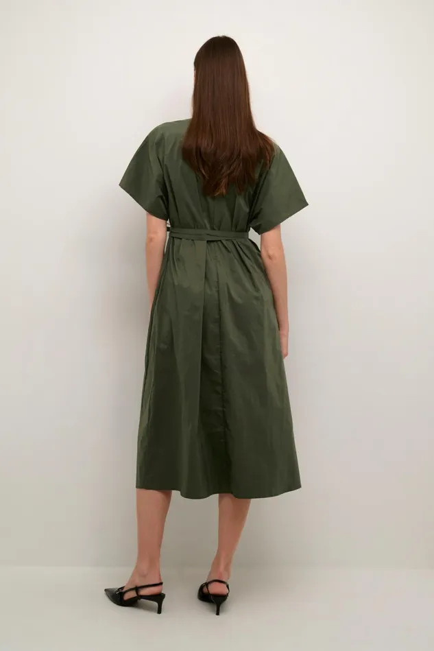CULTURE Dresses CUfree Dress Burnt Olive 8211 Women
