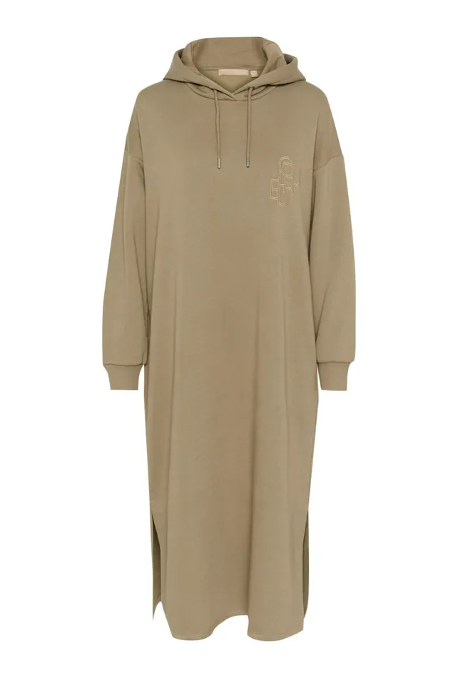 CULTURE Dresses CUgama Sweatshirt Dress Dusky Green 8211 Women
