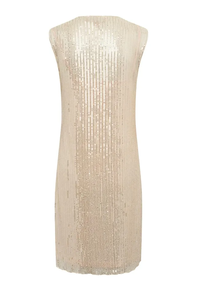 CULTURE Dresses CUgiya Sequin Dress Champagne Sequins 8211 Women