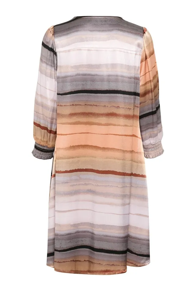 CULTURE Dresses CUibla Dress Rust Stribes 8211 Women