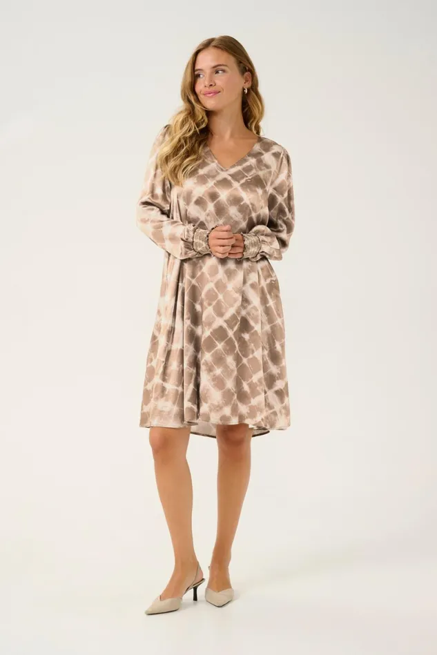 CULTURE Dresses CUjelly Dress Sand Squares 8211 Women
