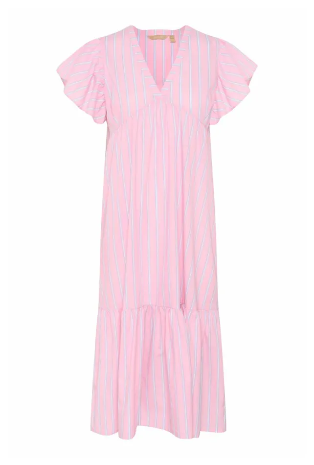 CULTURE Dresses CUvelo Dress Pink Stripe 8211 Women