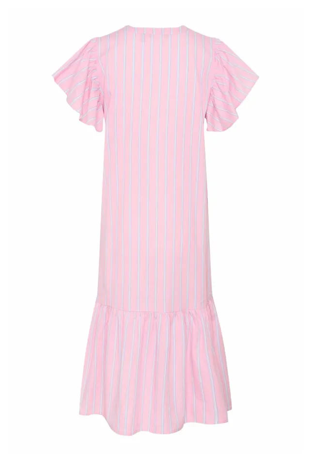 CULTURE Dresses CUvelo Dress Pink Stripe 8211 Women