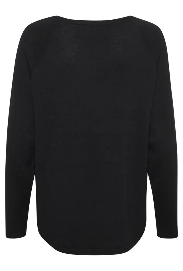 CULTURE Knitwear and Cardigans CUannemarie Knitted Pullover Black 8211 Women