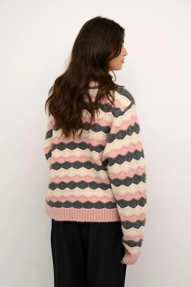 CULTURE Knitwear and Cardigans CUanthonia Pullover Pale Mauve 8211 Women