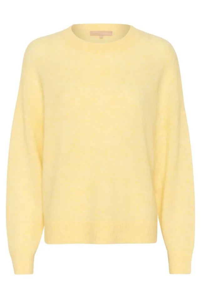 CULTURE Knitwear and Cardigans CUcacheia Pullover Pineapple Slice Melange 8211 Women