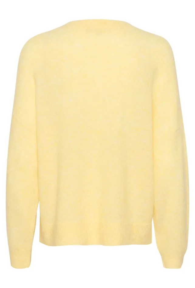 CULTURE Knitwear and Cardigans CUcacheia Pullover Pineapple Slice Melange 8211 Women