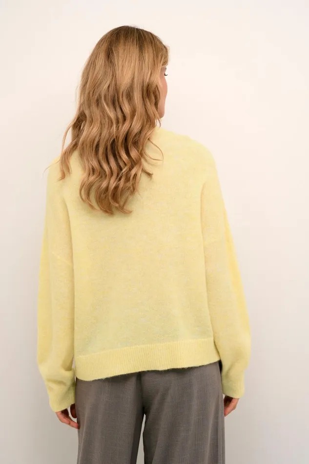 CULTURE Knitwear and Cardigans CUcacheia Pullover Pineapple Slice Melange 8211 Women