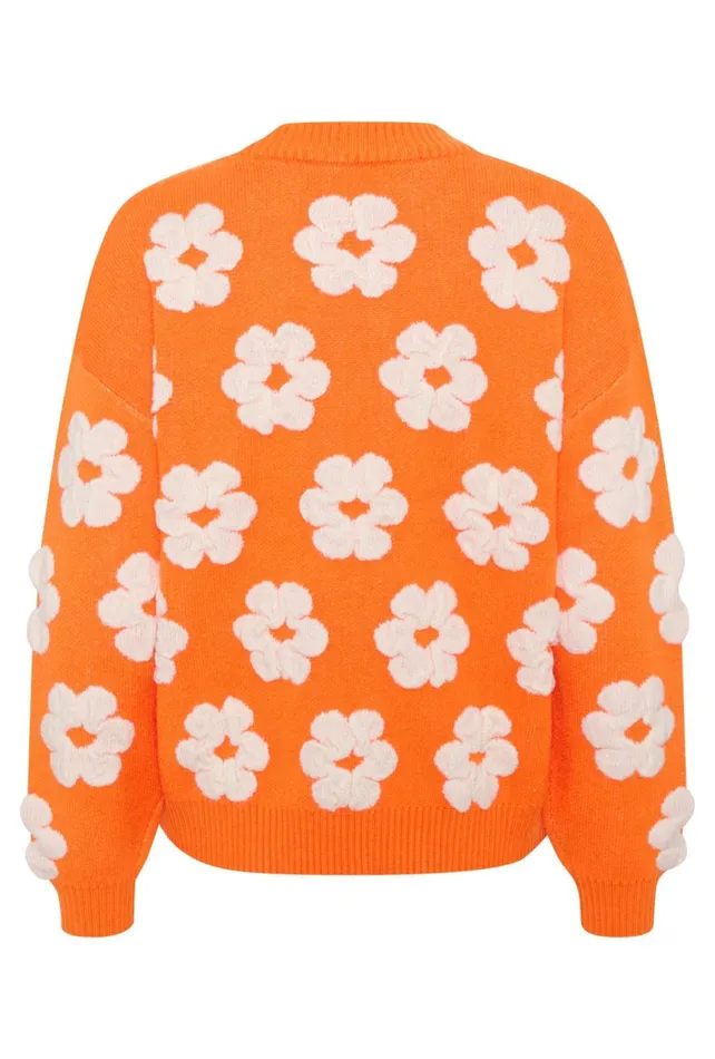 CULTURE Knitwear and Cardigans CUcharla Pullover Russet Orange 8211 Women