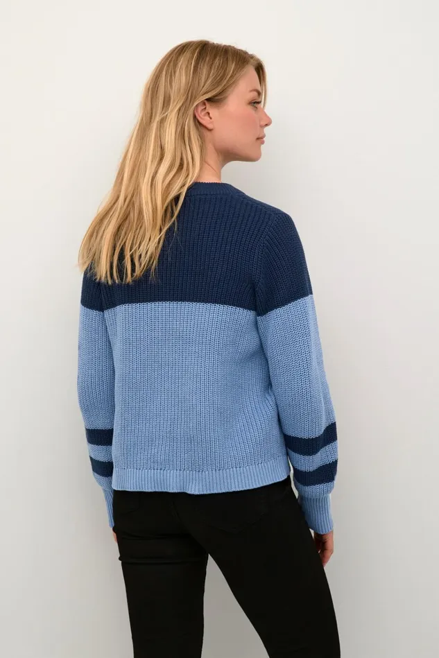 CULTURE Knitwear and Cardigans CUewy Pullover Dress Blues 8211 Women