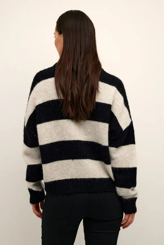 CULTURE Knitwear and Cardigans CUkimmy Pullover Oyster Gray Melange 8211 Women