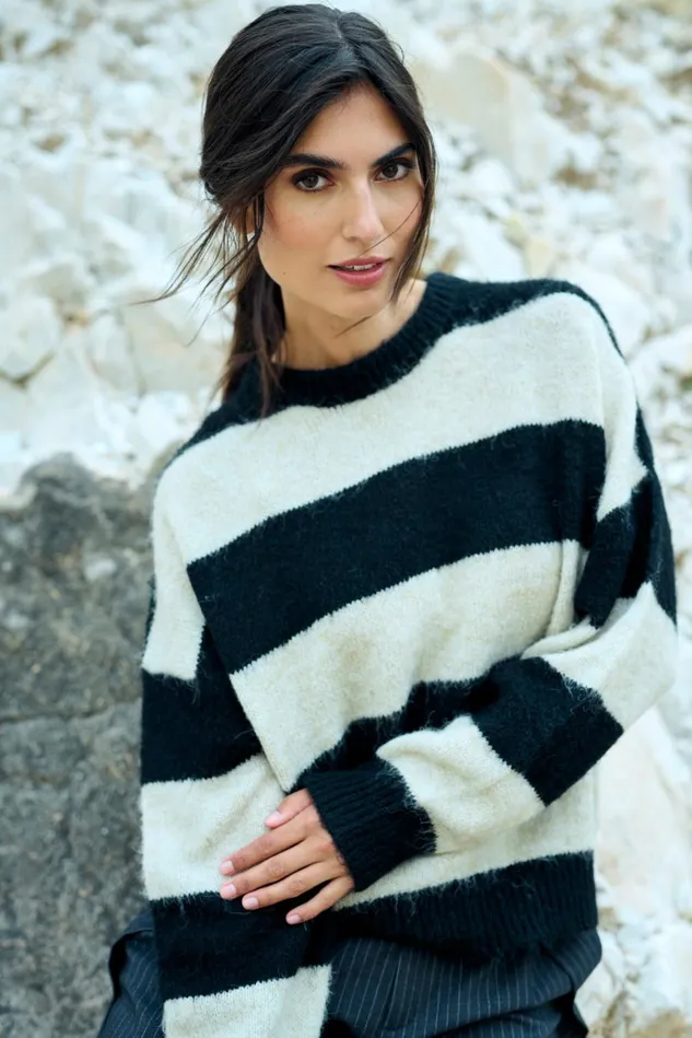 CULTURE Knitwear and Cardigans CUkimmy Pullover Oyster Gray Melange 8211 Women