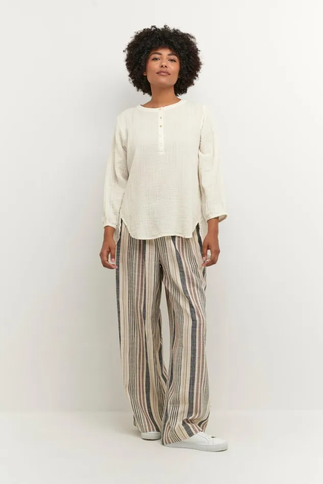 CULTURE Pants CUamena Linen Trousers 8211 Women
