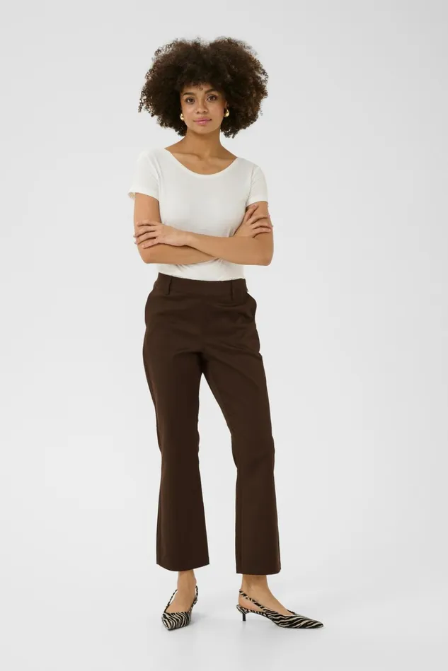 CULTURE Pants CUcaya Trousers Demitasse 8211 Women