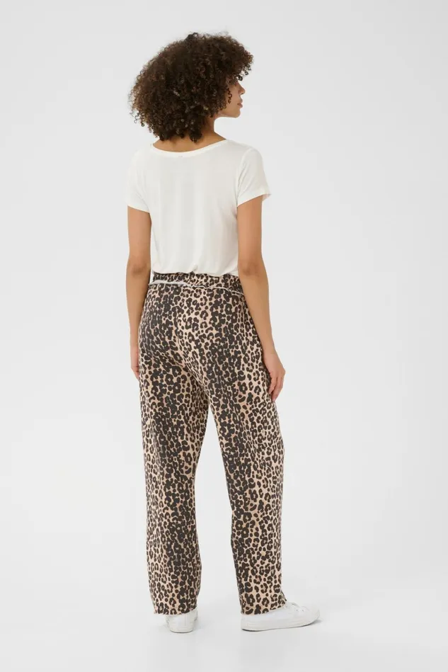 CULTURE Pants CUchira Sweatpants Leopard 8211 Women