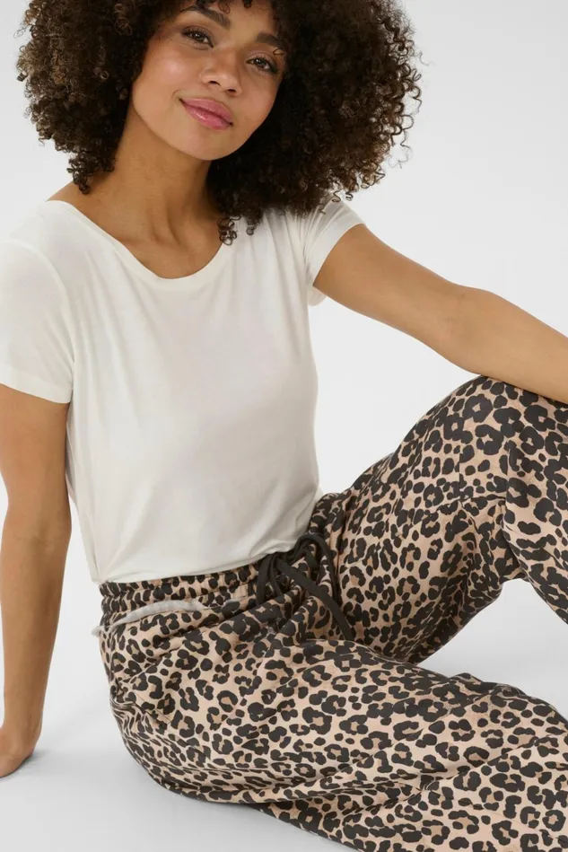 CULTURE Pants CUchira Sweatpants Leopard 8211 Women