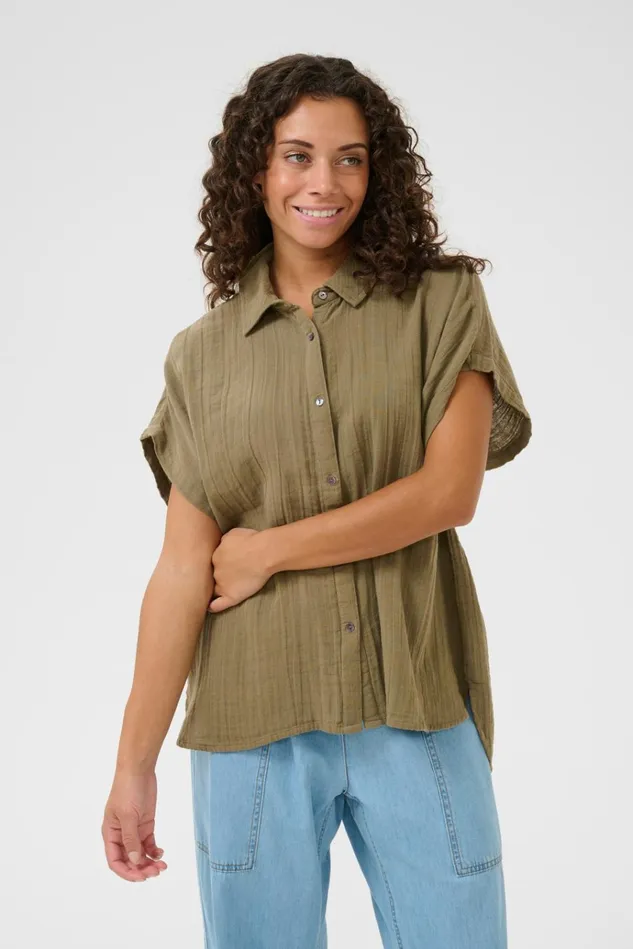 CULTURE Shirts CUmyra Shirt Dusky Green 8211 Women
