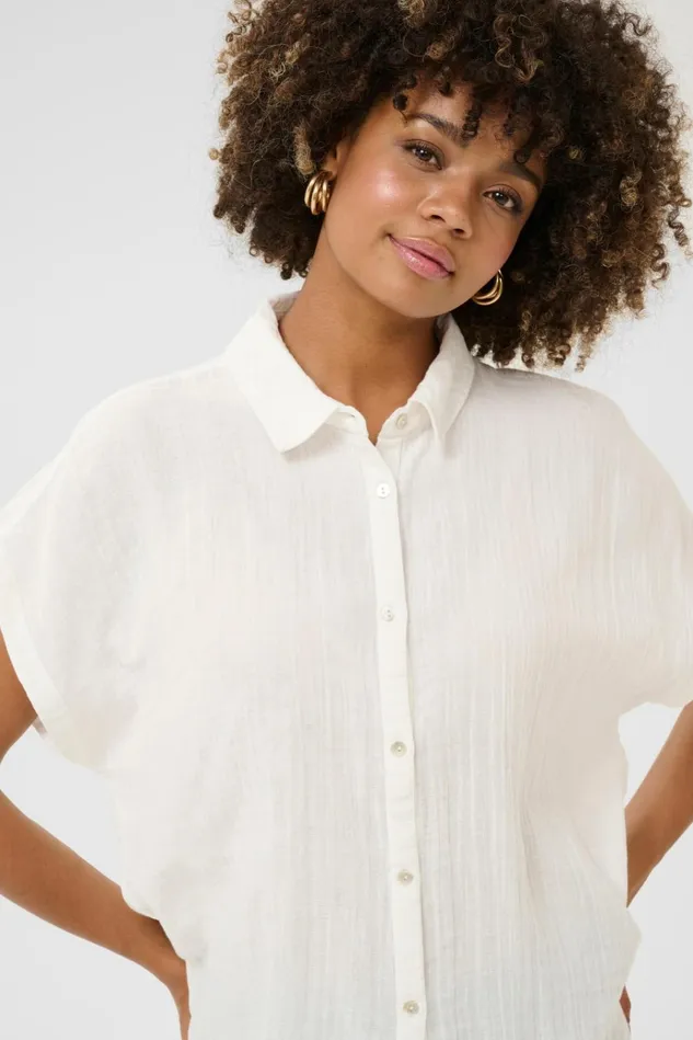 CULTURE Shirts CUmyra Shirt Spring Gardenia 8211 Women
