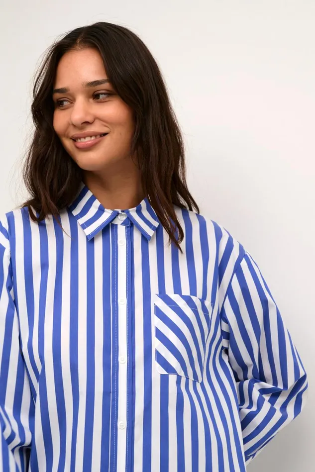 CULTURE Shirts CUregina Shirt Bluewhite Stripe 8211 Women
