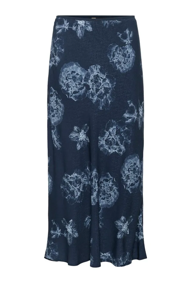 CULTURE Skirts CUalexa Skirt Blue Flower 8211 Women