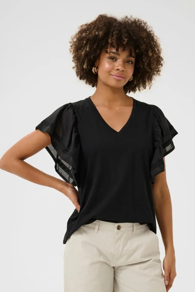 CULTURE Tops and TShirts CUaca Tshirt Black 8211 Women