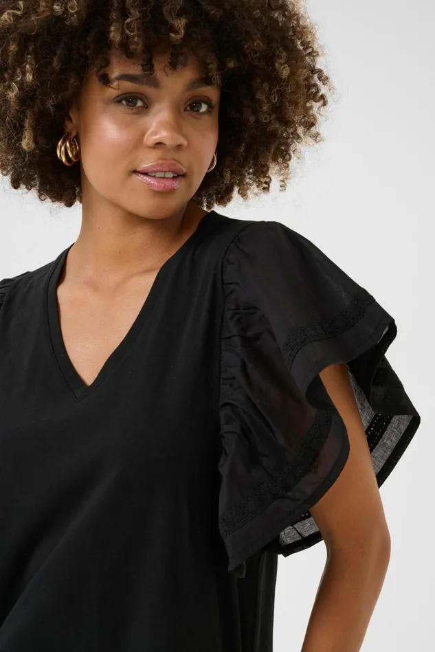 CULTURE Tops and TShirts CUaca Tshirt Black 8211 Women